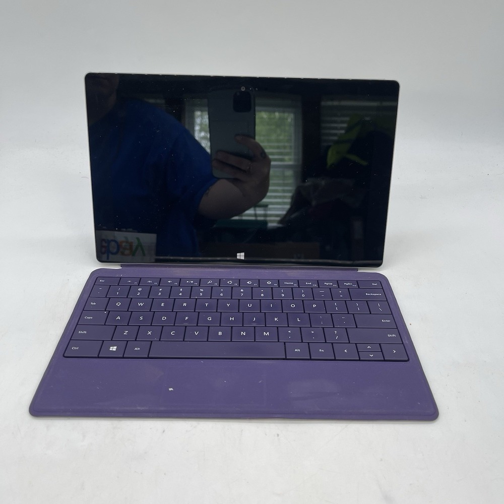 Microsoft Surface (Model-1572) 10.6" 32GB Windows RT Untested Purple